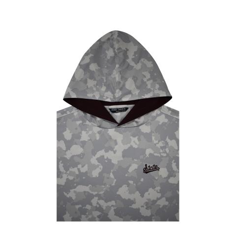 HL Camo Grey Hoodie with State Script