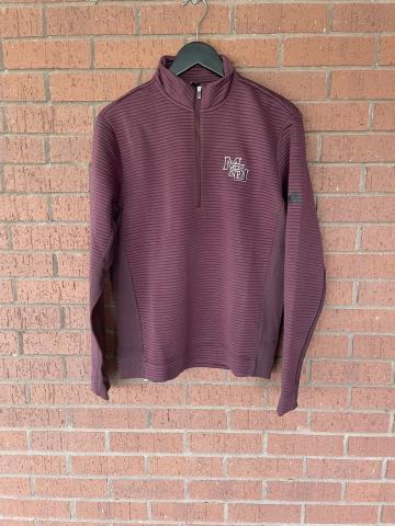 Adidas Ribbed 1/4 Zip with Interlock