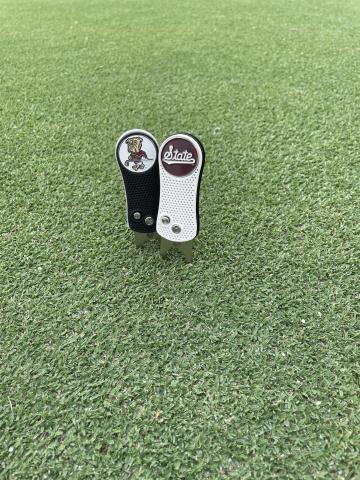Black Golfing Bully and White State Script