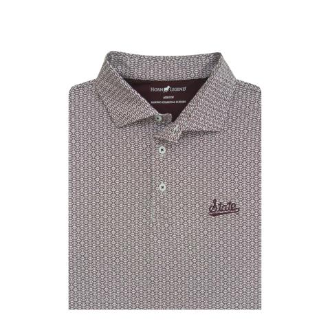 HL Maroon Football Shirt with State Script