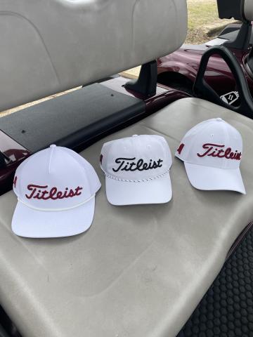 Titleist with white rope and state of MS